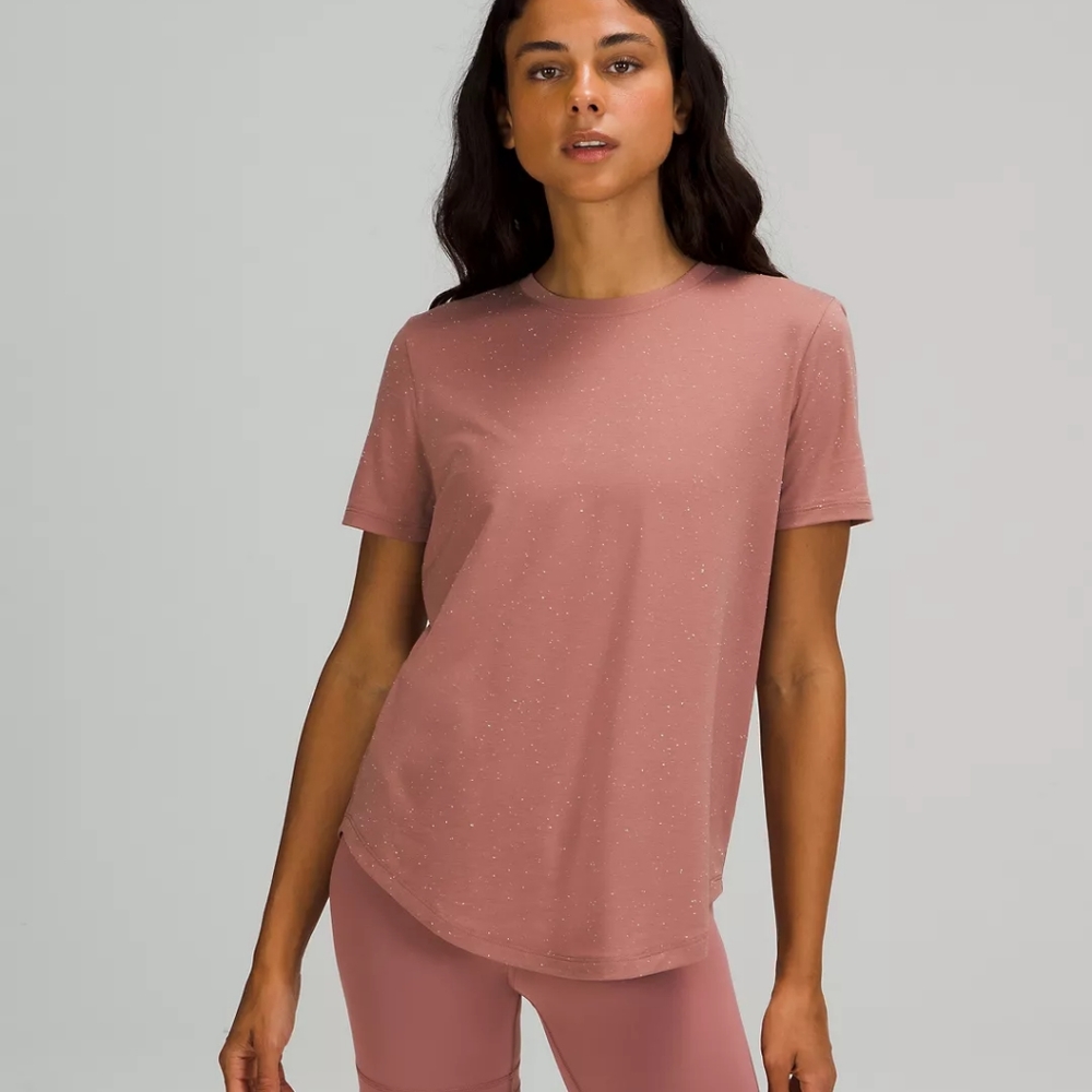Lululemon love crew splatter dye Spiced Chai